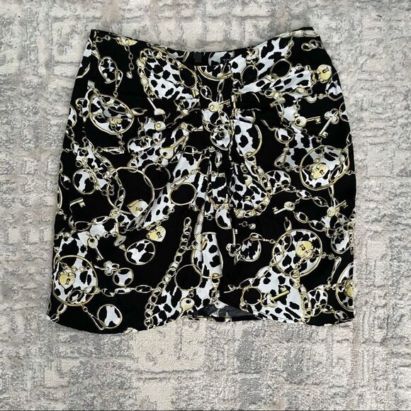 🚨 3 for $25 - TOPSHOP Chain Print Mini Skirt - Picture 3 of 7